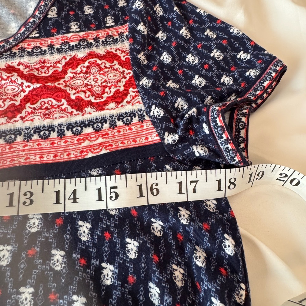 Max Edition Navy, Red and White Sundress Casual Resort Wear - Picture 6 of 10